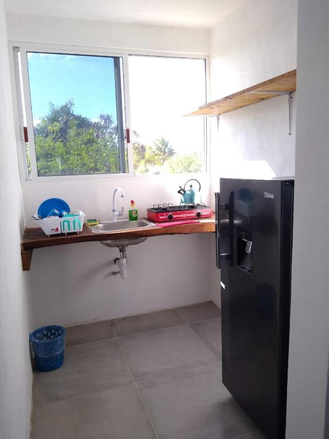 Camping Y Cabanas Chelem Bagian luar foto